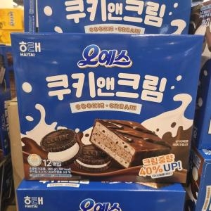 해태 오예스 쿠키앤크림맛 30G12입