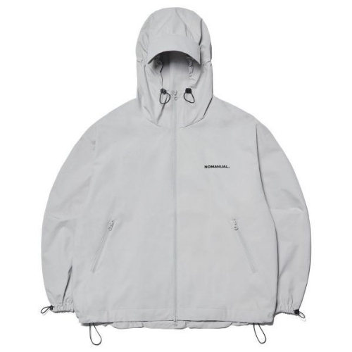 ��Ŵ��� NOMANUAL PENON WIND SHELL WARM GRAY NM31WB01M1GY 1366841