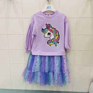  리틀밥독 유리별원피스 H221MOP09V