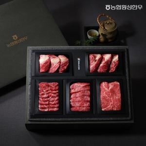 동횡성농협 농협횡성한우 SSG정담 프리미엄 냉장육 1등급 구이세트 1호 2kg (1개)