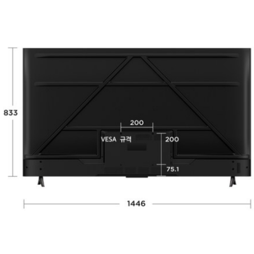 TCL 아이팔콘 65U65A (무타공 벽걸이)_이미지