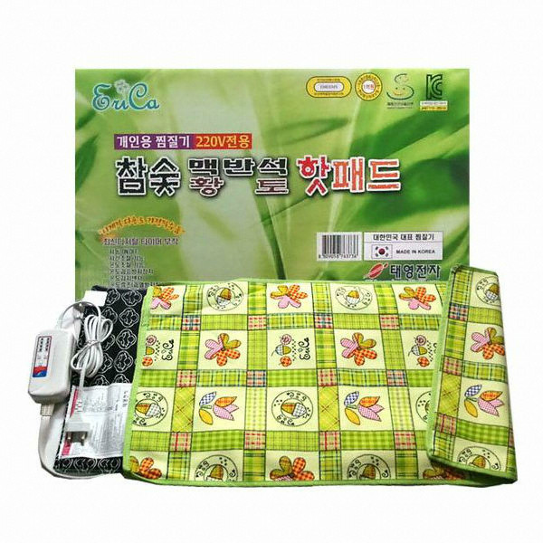 참숯 맥반석 황토 찜질기 TVE50