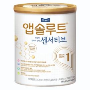 매일유업 앱솔루트 센서티브 1단계 450g이미지입니다. 누르면 해당 게시물로 새창이동합니다.