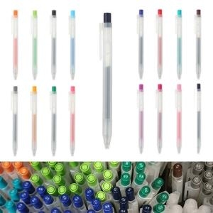 무인양품 MUJI 노크식 볼펜 0.5mm (1개)_이미지