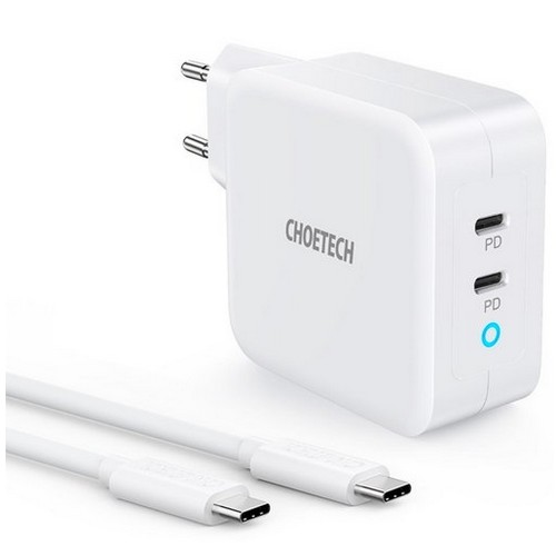 CHOETECH PD 100W 2포트 GaN 충전기 PD6008_이미지