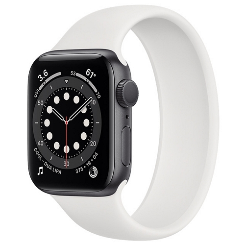 APPLE 워치 시리즈6 40mm 스페이스 그레이 알루미늄 (솔로 루프)_이미지