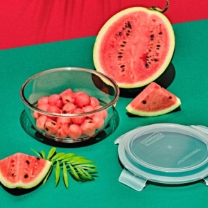 글라스락 애플 수박 보관 용기 2L_이미지