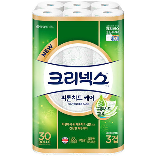 크리넥스 피톤치드 케어 27m (30롤) (3팩)_이미지