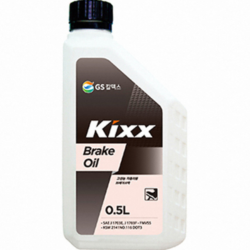 GS칼텍스 킥스 브레이크액 DOT3 500ml (1개)_이미지