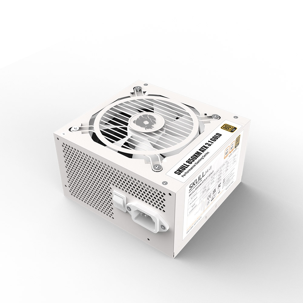 NEWZEN SKULL 850XM 풀모듈러 ATX3.1 80PLUS골드 화이트_이미지