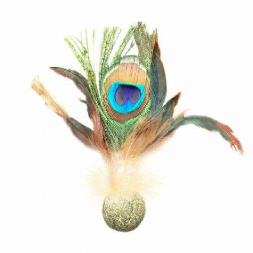 캣완트 공작깃털 캣닢볼_이미지