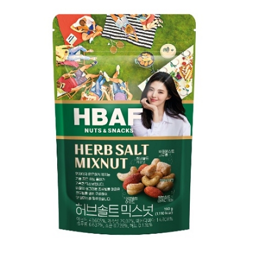 HBAF 허브솔트 믹스넛 190g (1개)_이미지