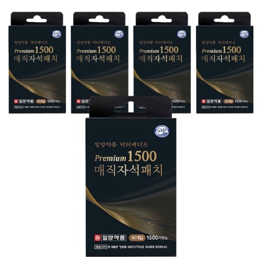헬스안아파 일양약품 닥터메디프 프리미엄 매직자석패치 1500 (300매)_이미지