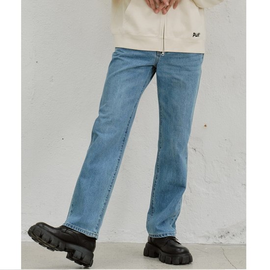  플랙진 남성 스트레이트 데님팬츠 PJTI5SZE655