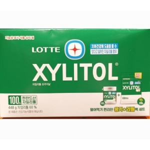 롯데 자일리톨껌 리필백348g+용기100g 448g