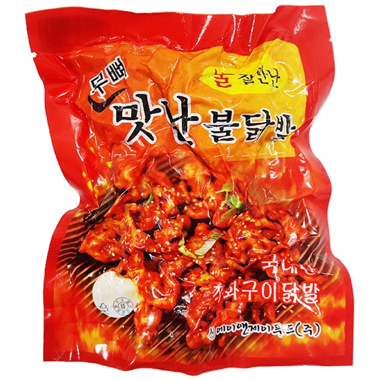 에스제이푸드 맛난 무뼈불닭발 250g (1개)