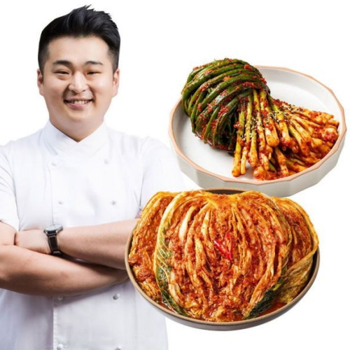  임진강김치 청담미식 포기김치 8kg + 파김치 1kg [1개]