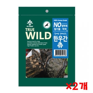  내추럴EX 트루와일드 프리미엄 한우간 츄 70g [2개] 상품이미지