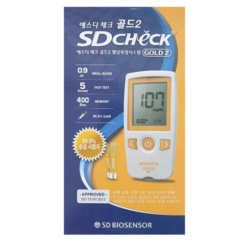 SD바이오센서 SD 체크골드2 (본품+시험지100매)_이미지