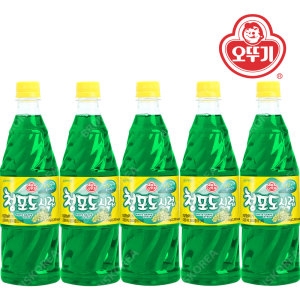 오뚜기 청포도 시럽 1kg (5개)