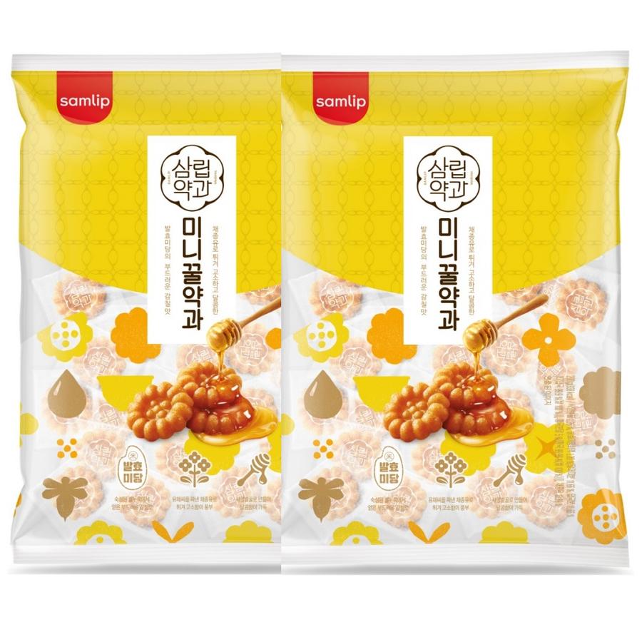 SPC삼립 미니 꿀약과 500g (4개)_이미지