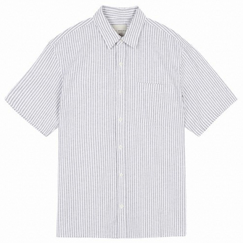 TBJ 코튼린넨 5부 셔츠 T192SH301P_이미지