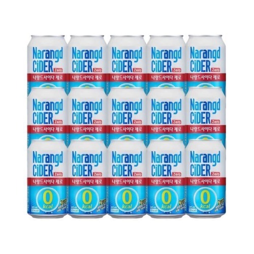 동아오츠카 나랑드 사이다 제로 345ml (15개)_이미지