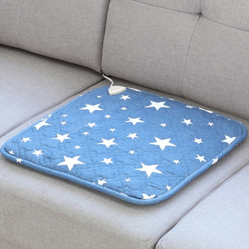 따스한 블루 전기방석