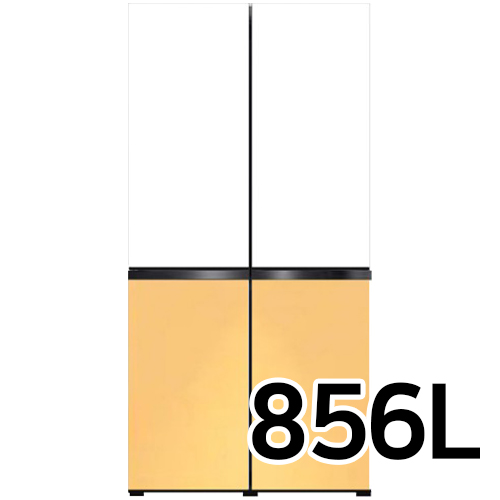 삼성전자 비스포크 글램 RF85B91F1 (화이트+바닐라)_이미지