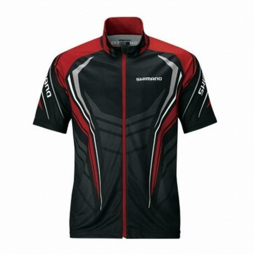 SH-052P 풀집업 프린트 반팔티셔츠