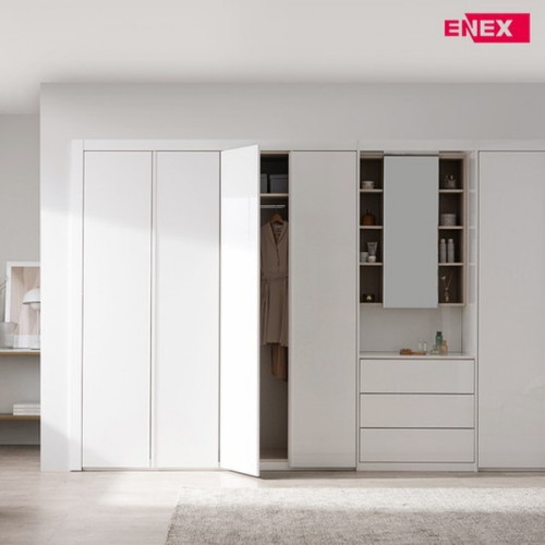에넥스 ENNEE 살롱 화장대형 붙박이장 실속형