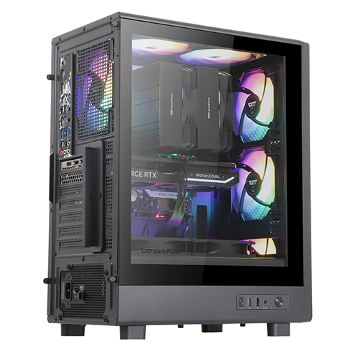 darkFlash DRX50 MESH RGB 강화유리 (블랙)_이미지