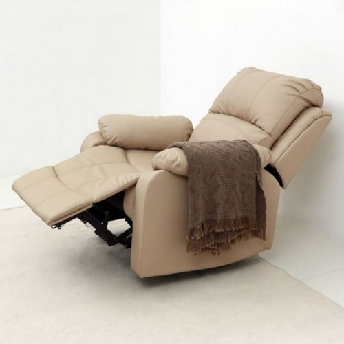 바네스데코 디어 가죽 리클라이너 1인용_이미지