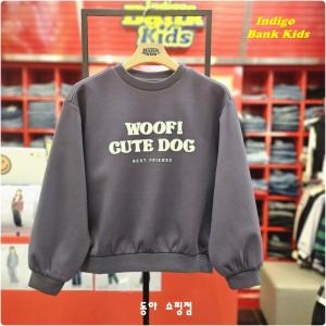 인디고뱅크키즈 화사한 봄맞이 데일리템 톡톡한 원단의 넉넉한핏의 라운드 셋인 스웨트셔츠 오버핏 맨투맨 IKMA25851_쇼핑점_이미지