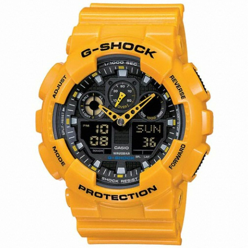 G-SHOCK 빅페이스 GA-100A-9A_이미지