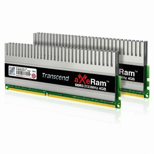 트랜센드 DDR3-2133 CL10 aXeRam 패키지 (8GB(4Gx2))_이미지