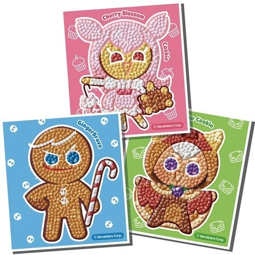 알티피아 쿠키런킹덤 쿠키런 프렌즈 스티커 보석십자수 10x11 WB160AB