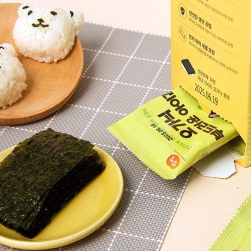 광천김 앙팡 오가닉 부드러운 아이김 15g (8개)