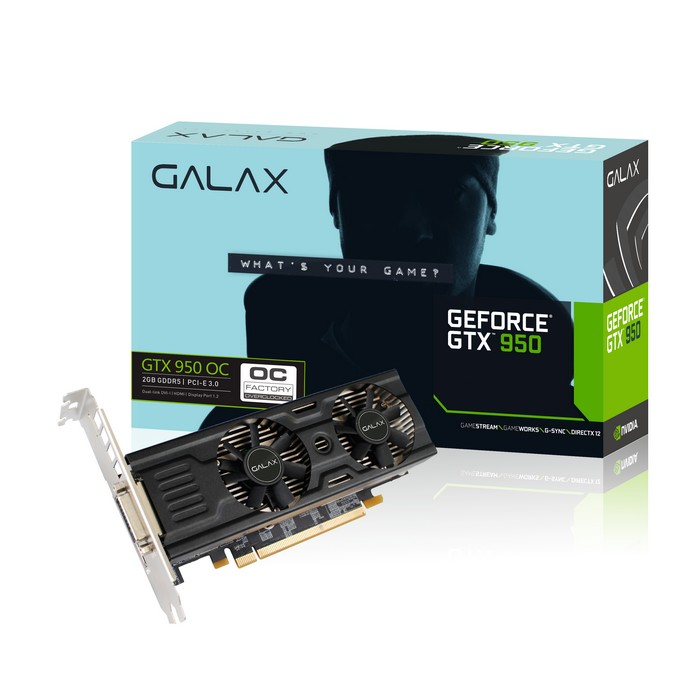 갤럭시 GALAX 지포스 GTX950 OC D5 2GB LP