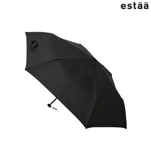 THE 에스타 우라와자 55cm UV 플레인 3단 우산 블랙 UE-1E3U452BL_이미지