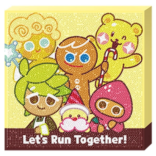 DIY 보석십자수 캔버스 우리는 쿠키런 25x25 BS25-123