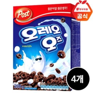동서식품 포스트 오레오 오즈 34066154 250g (4개)_이미지