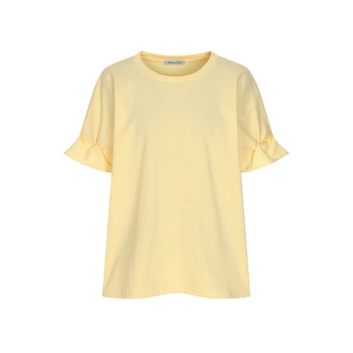 올리브데올리브 소매 변형 져지 티셔츠 OH5ME4890_이미지