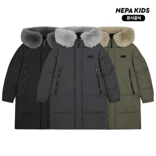 네파키즈 윈터스톰 롱 덕다운 자켓 (KL72005)