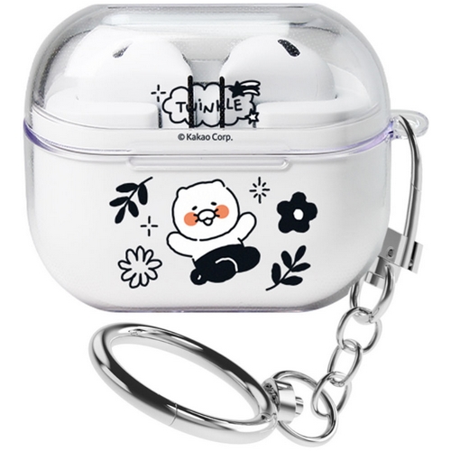 아이콘스 카카오프렌즈 갤럭시 버즈3 춘식이 두들두들 투명 케이스 [정품]