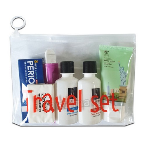LG생활건강 프리미엄 세면도구 여행용 7종 세트_이미지