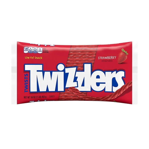[불명] 트위즐러 감초 캔디 453g 12팩 스트로베리 TWIZZLERS Licorice Candy, Strawberry, 16 O..