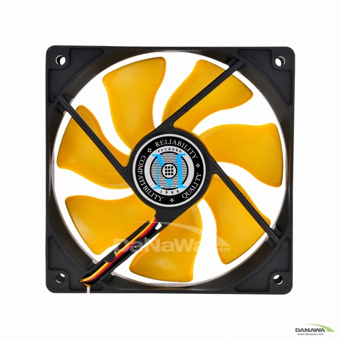 마이크로닉스 NANO TEK FAN 120mm(옐로우)