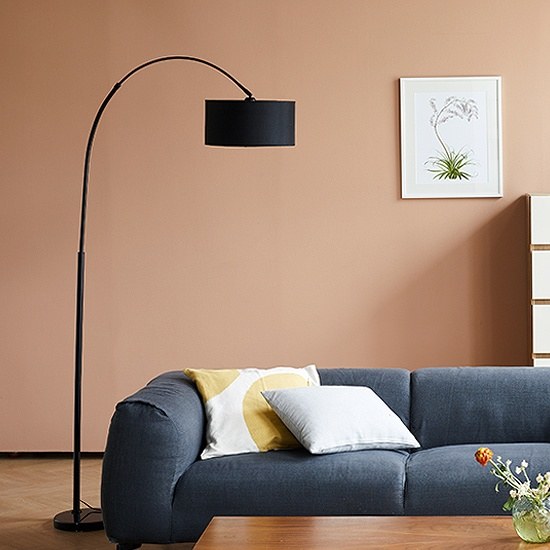 한샘몰 스피아노 블랙 아크 장스탠드_이미지