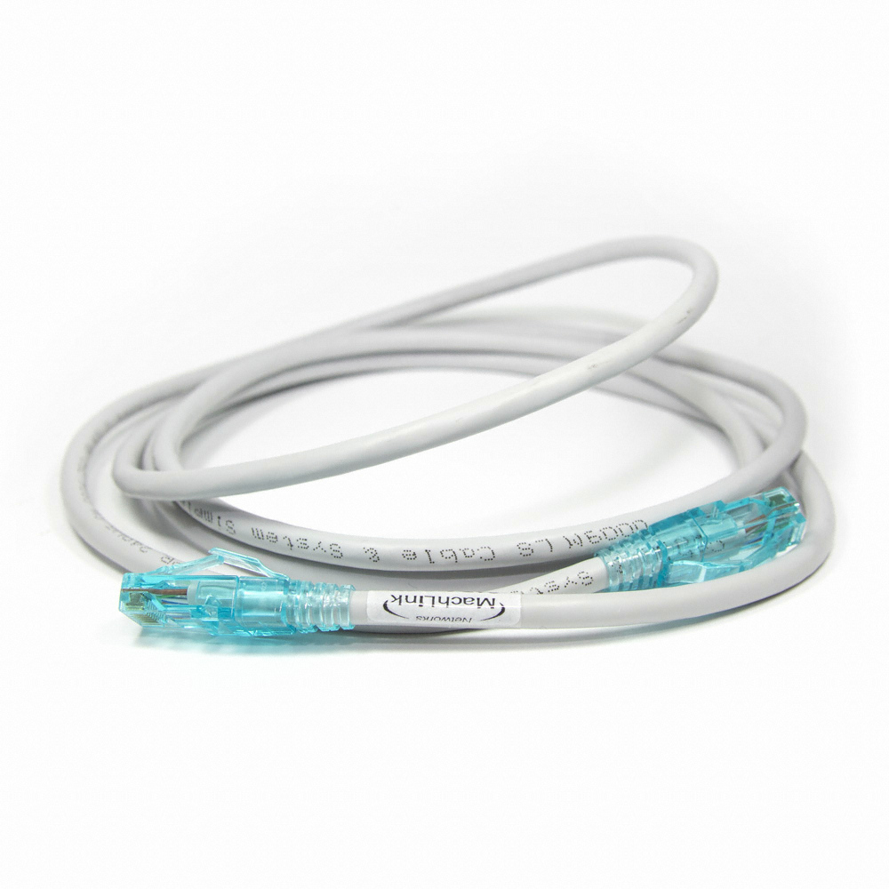 마하링크 CAT.6 UTP EZ 플러그 랜케이블 그레이 (MLZ-LS050E, 50m)_이미지